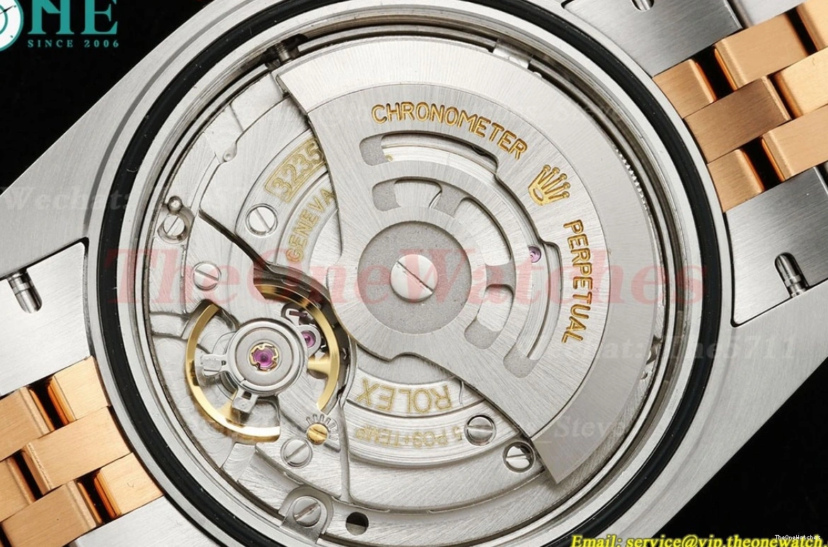 EWEF 41mm Datejust RG Dia Jub A3235 SS 126331 Brown 1224